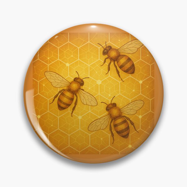 Item preview, Golden Architects – The Honeycomb Engineers designed and sold by GeoWild Designs.