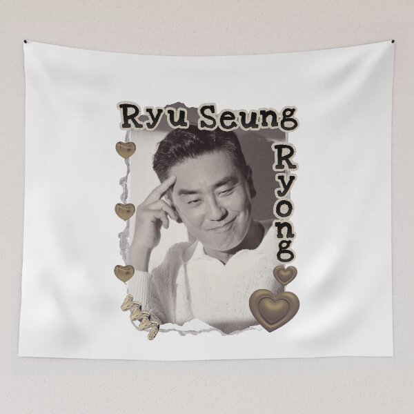 Item preview, Ryu Seung-ryong (류승룡)  Korean Actor Kdrama Actor Korean Group Scrapbook Collage Cozy Y2K Vintage Design designed and sold by HELL0WBELLO.