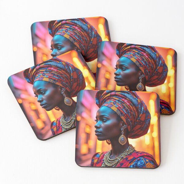 Item preview, Afrofuturist Queens of the New Dawn" designed and sold by Pulse Of Africa.