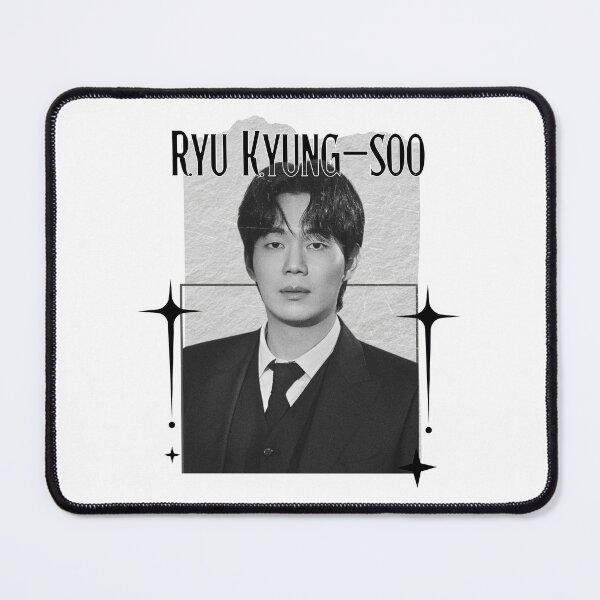Item preview, Ryu Kyung-soo (류경수) Korean Actor Korean Scrapbook Collage Cozy Y2K Vintage Design designed and sold by HELL0WBELLO.