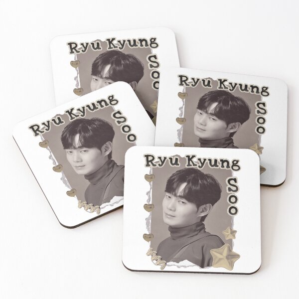Item preview, Ryu Kyung-soo (류경수) Korean Actor Kdrama Actor Korean Group Scrapbook Collage Cozy Y2K Vintage Design designed and sold by HELL0WBELLO.