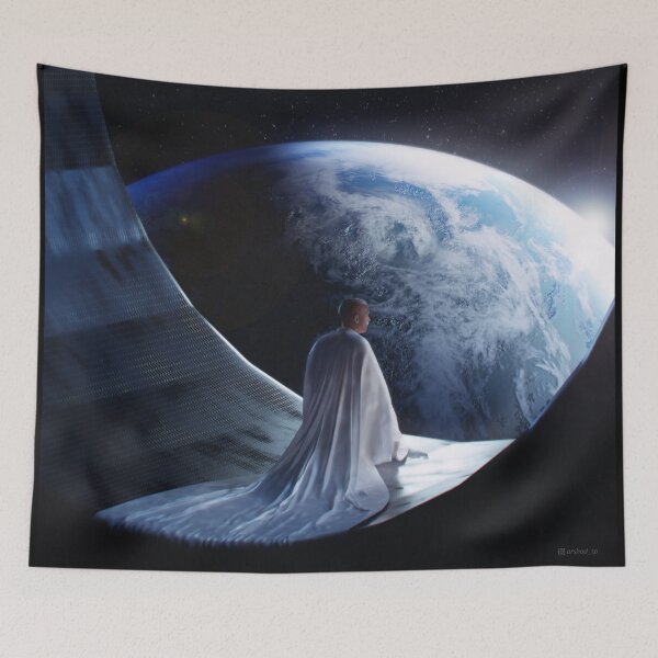 Item preview, Lonely Voyager - Sci Fi Art by Arshad T P designed and sold by Arshad T P.