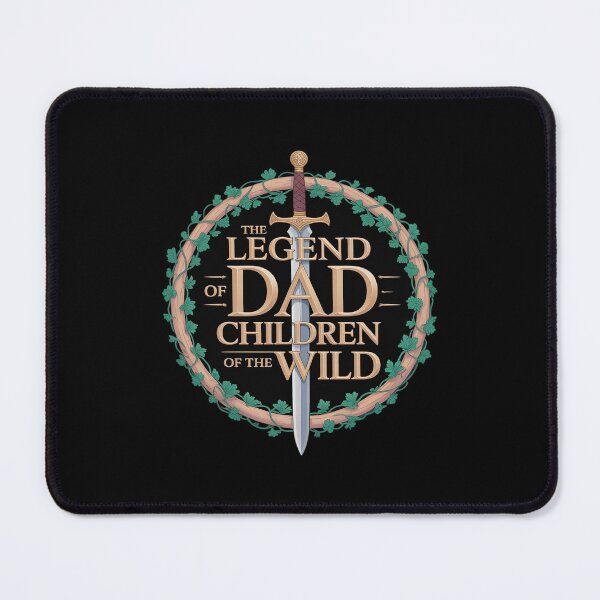 Item preview, PC Gamer Dad RPG Role Playing Games The Legend Of Dad Children Of The Wild Black designed and sold by BeetleMalon.