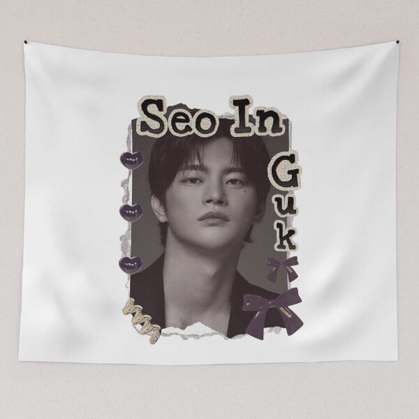 Item preview, ​​Seo In-guk (서인국) Korean Actor Kdrama Actor Korean Group Scrapbook Collage Cozy Y2K Vintage Design designed and sold by HELL0WBELLO.