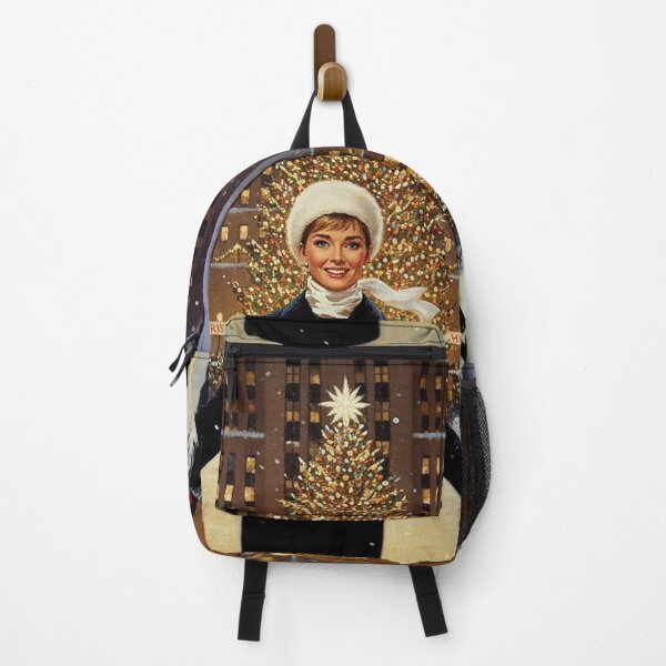 Item preview, Audrey Hepburn's NYC Christmas: Elegant Ice Skating at Rockefeller Center | Hollywood Holidays designed and sold by Art's Diner.