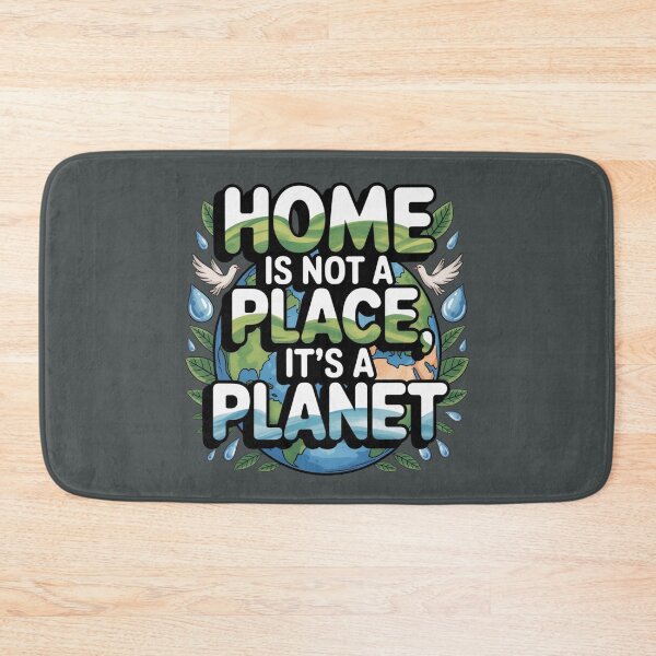 Item preview, Home Is Not a Place, It’s a Planet – An inspiring ecological message designed and sold by mawitn.