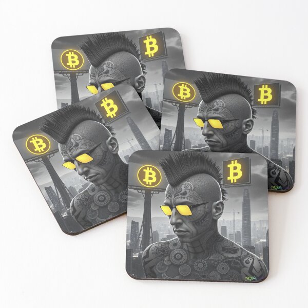Item preview, Bitcoin Street Samurai – Crypto Freedom Fighter in Urban Future designed and sold by Benito Del Ray.