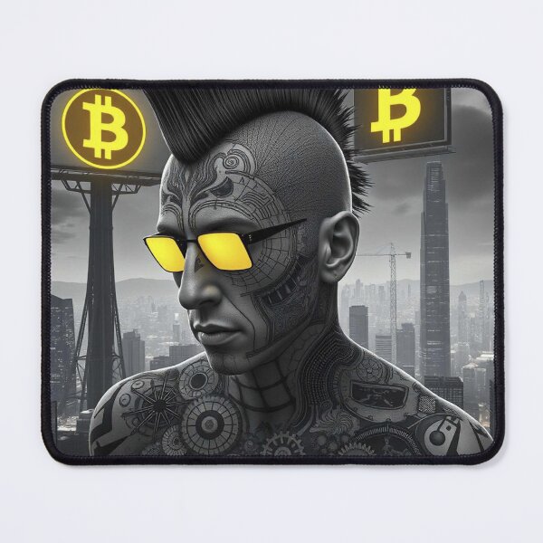 Item preview, Bitcoin Street Samurai – Crypto Freedom Fighter in Urban Future designed and sold by Benito Del Ray.