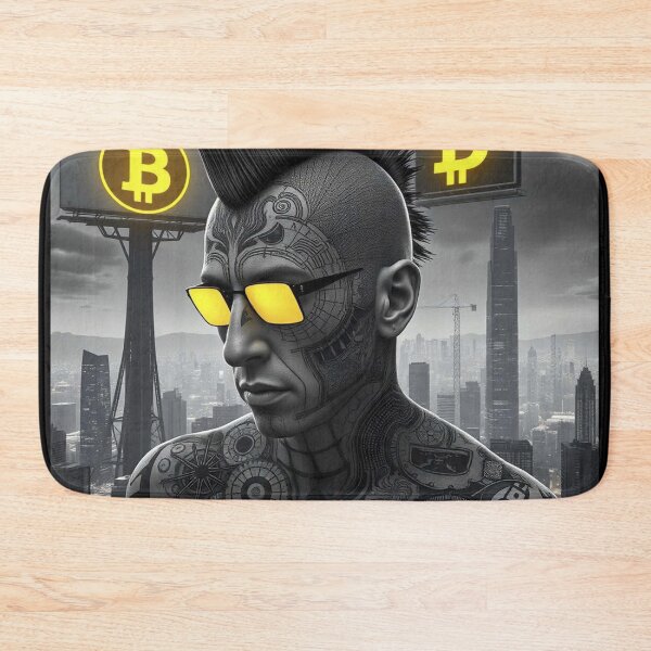 Item preview, Bitcoin Street Samurai – Crypto Freedom Fighter in Urban Future designed and sold by Benito Del Ray.