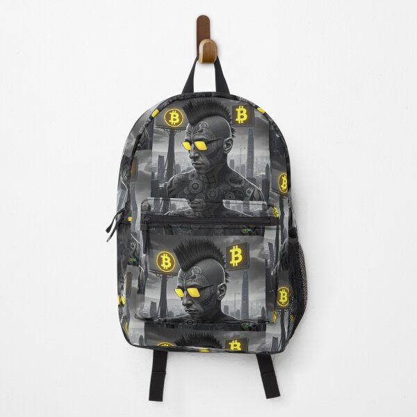 Item preview, Bitcoin Street Samurai – Crypto Freedom Fighter in Urban Future designed and sold by Benito Del Ray.