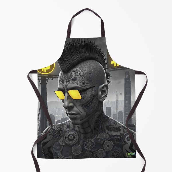 Item preview, Bitcoin Street Samurai – Crypto Freedom Fighter in Urban Future designed and sold by Benito Del Ray.