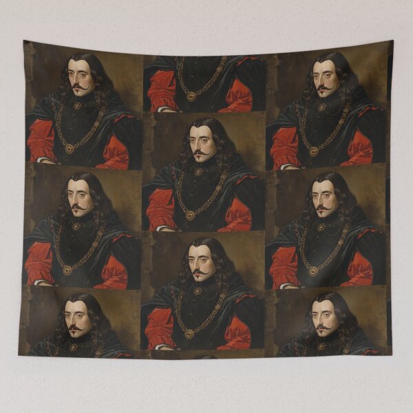 Item preview, Wallachian Prince Vintage antique portrait  designed and sold by Vintage Designs +.