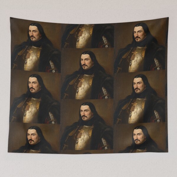 Item preview, Wallachian Prince Vintage antique portrait  designed and sold by Vintage Designs +.