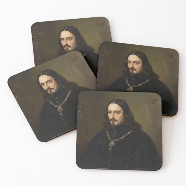Item preview,  Wallachian Romanian Lord Vintage antique portrait  designed and sold by Vintage Designs +.