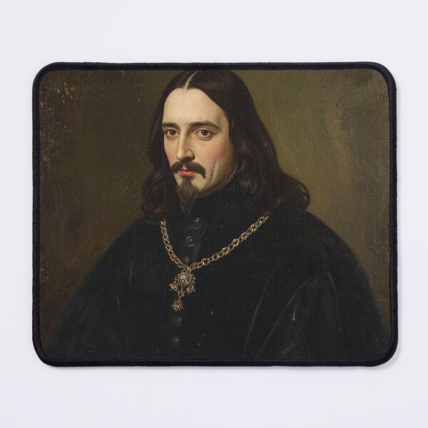 Item preview,  Wallachian Romanian Lord Vintage antique portrait  designed and sold by Vintage Designs +.