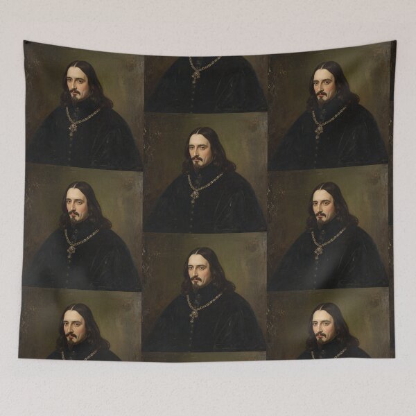 Item preview,  Wallachian Romanian Lord Vintage antique portrait  designed and sold by Vintage Designs +.