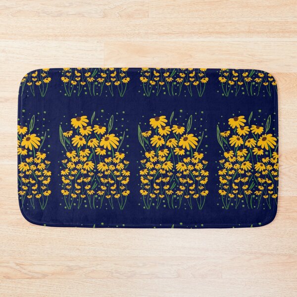 Item preview, Yellow and Blue spring local blooming flowers  designed and sold by tenkenryujin.