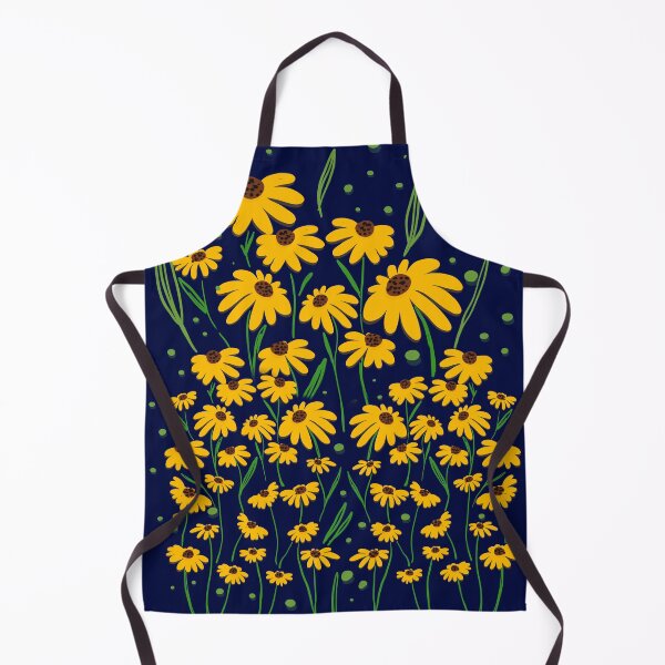Item preview, Yellow and Blue spring local blooming flowers  designed and sold by tenkenryujin.