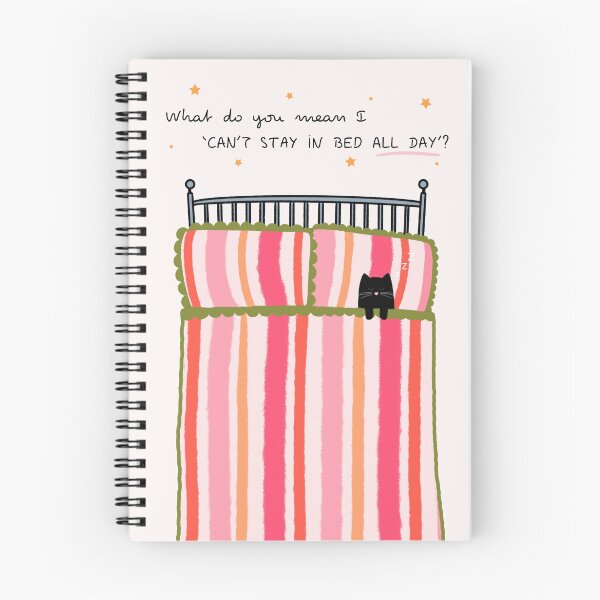 Item preview, Bed All Day - Cat in Bed designed and sold by Ditsy & Stitch.