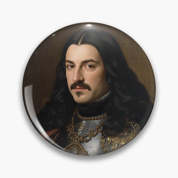 Item preview, Wallachian Prince Vintage antique portrait  designed and sold by Vintage Designs +.