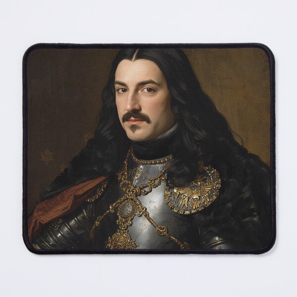 Item preview, Wallachian Prince Vintage antique portrait designed and sold by Vintage Designs +.