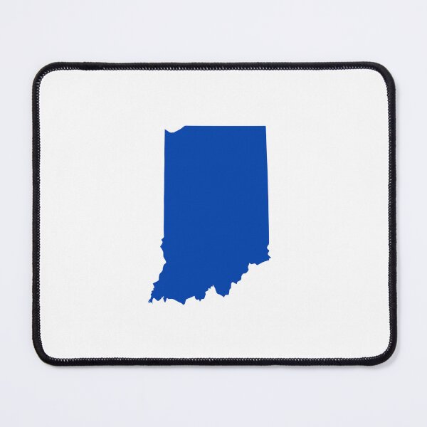 Item preview, Indiana Map Silhouette – Minimal Black and White designed and sold by Paper Drip.