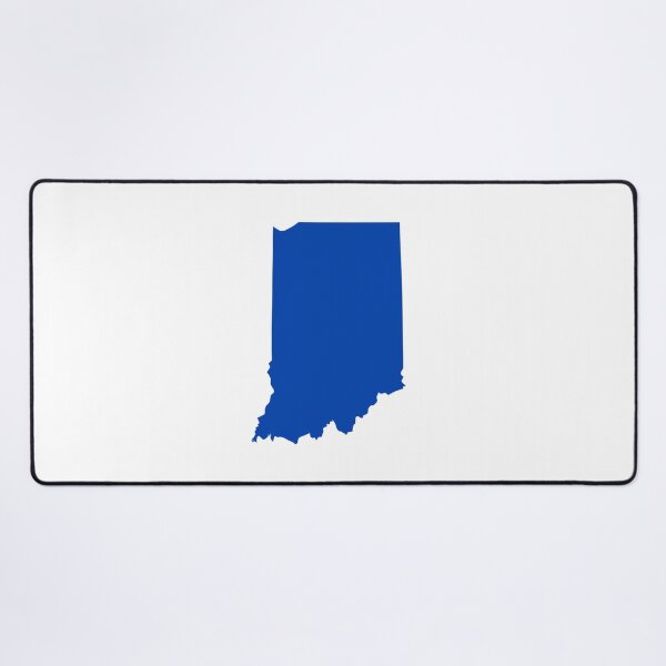 Item preview, Indiana Map Silhouette – Minimal Black and White designed and sold by Paper Drip.