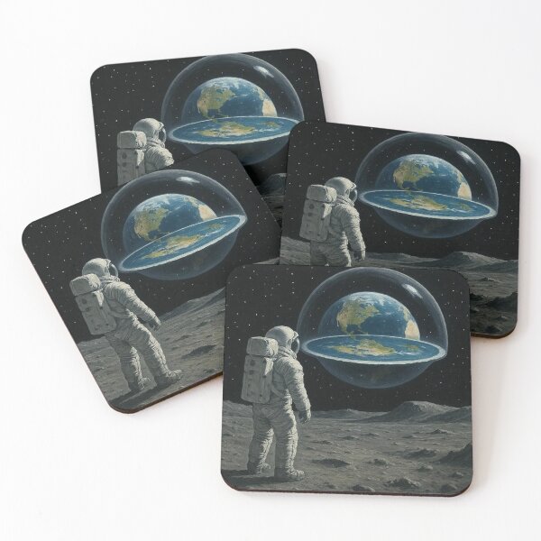 Item preview, The Flat Earth Revelation (or The Earth's True Nature) designed and sold by deepdrinks.