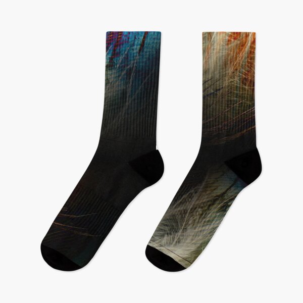 Item preview, White Feather – Transformation into Black / Swiss Artwork Photography designed and sold by Raphael Wolf.