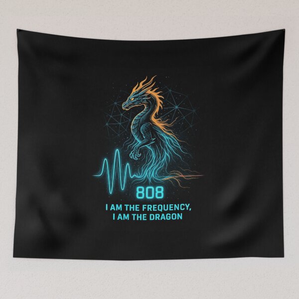 Item preview, Frequency Dragon 808 – I Am The Dragon designed and sold by Blackdragon1661- original.