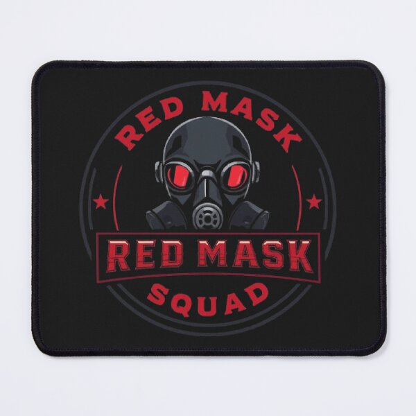 Item preview, Red Mask Squad – Elite Gaming Team Logo Design designed and sold by Artaprintly.