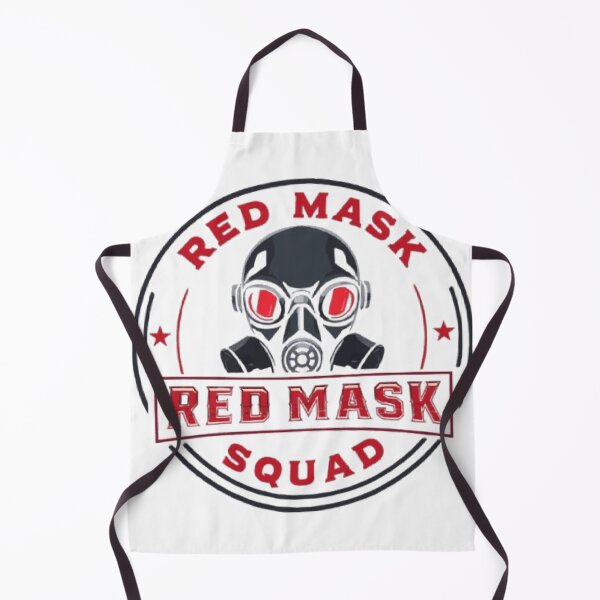 Item preview, Red Mask Squad – Elite Gaming Team Logo Design designed and sold by Artaprintly.