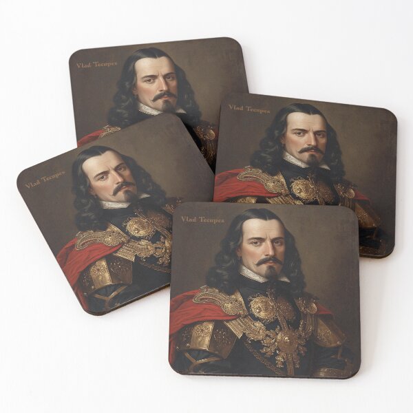 Item preview, Wallachian Prince Vintage antique portrait  designed and sold by Vintage Designs +.