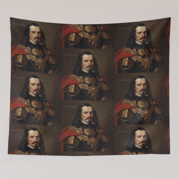 Item preview, Wallachian Prince Vintage antique portrait  designed and sold by Vintage Designs +.