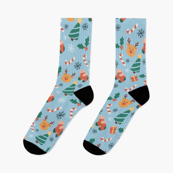 Item preview, Flat colorful Christmas pattern designed and sold by UlyanaKravets.