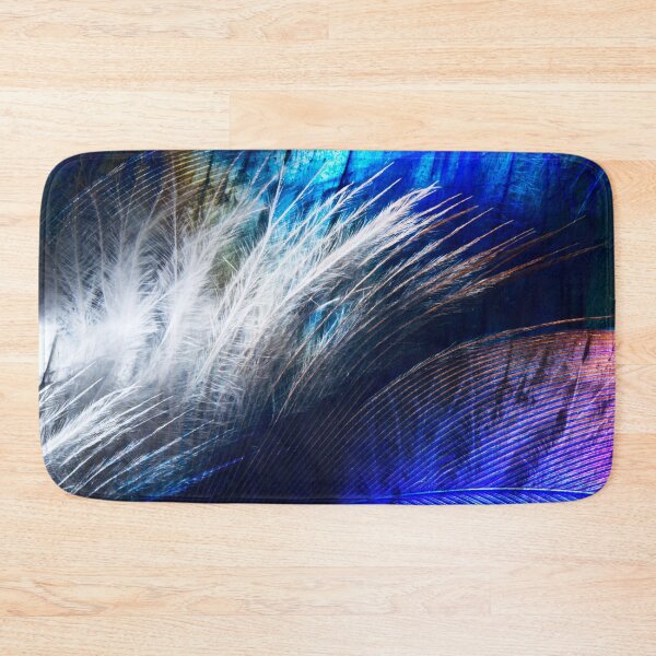 Item preview, White Feather – Luminous Labradorite / Swiss Artwork Photography designed and sold by Raphael Wolf.