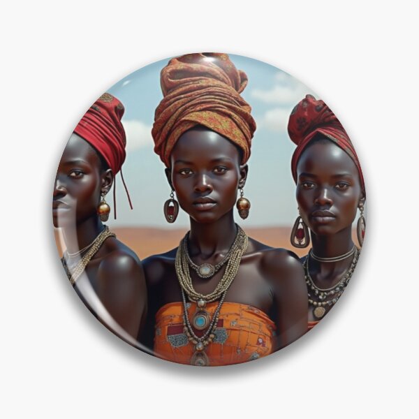 Item preview, Afrofuturist Queens of the New Dawn" designed and sold by Pulse Of Africa.