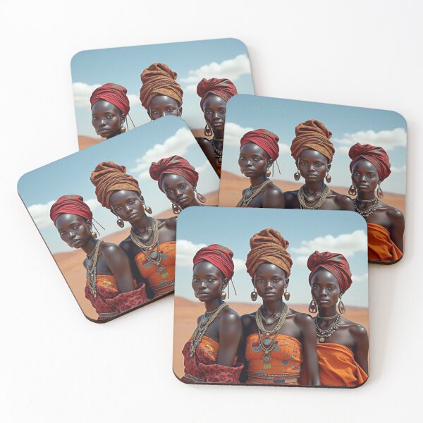 Item preview, Afrofuturist Queens of the New Dawn" designed and sold by Pulse Of Africa.