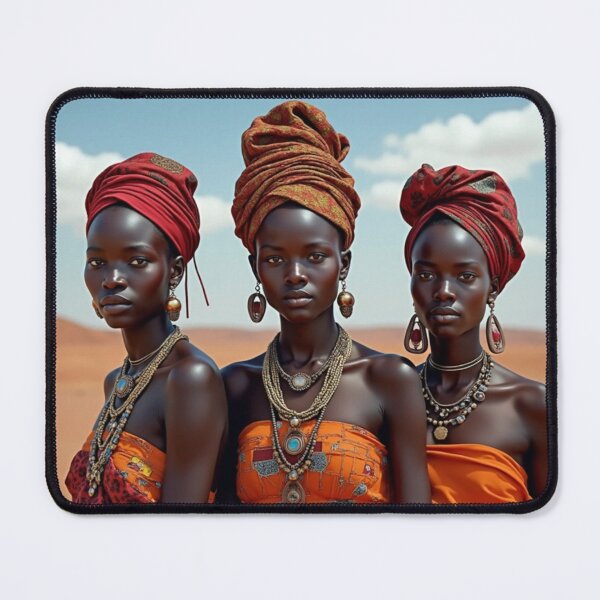 Item preview, Afrofuturist Queens of the New Dawn" designed and sold by Pulse Of Africa.
