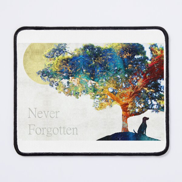 Item preview, Never Forgotten lll Dog Memorial Art designed and sold by Sharon Cummings Art.