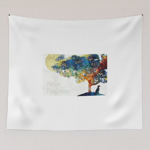 Item preview, Never Forgotten lll Dog Memorial Art designed and sold by Sharon Cummings Art.