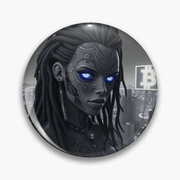 Item preview, Bitcoin Cyborg Oracle – Blockchain Future Vision designed and sold by Benito Del Ray.