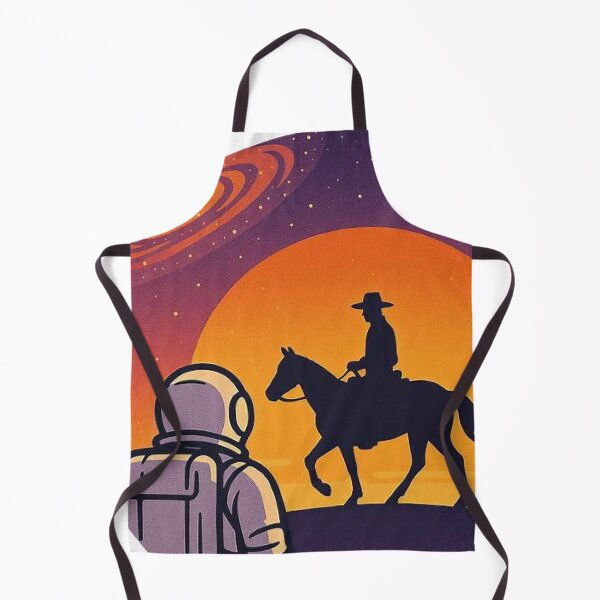Item preview, Galactic Cowboy Journey designed and sold by deepdrinks.