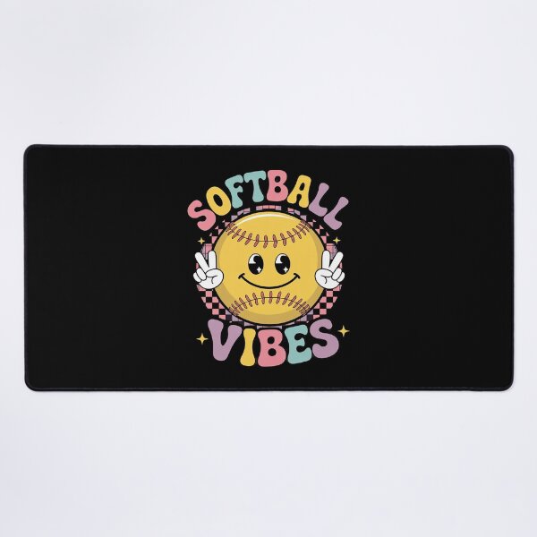 Item preview, Softball Vibes Softball Groovy Game Day Girls Women designed and sold by BeetleMalon.