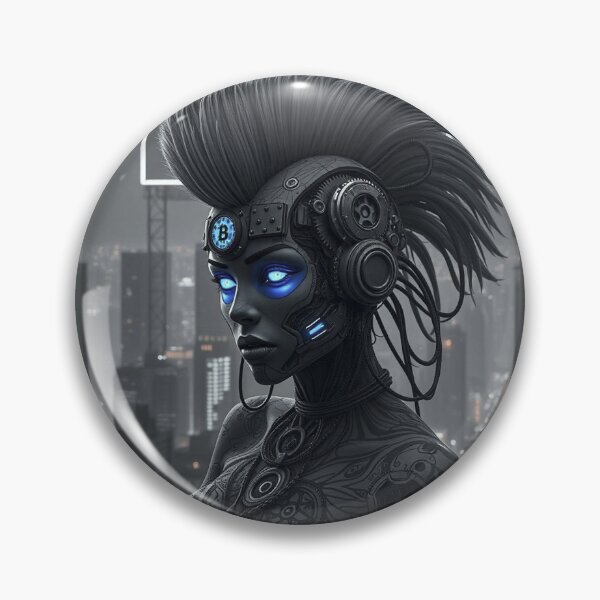 Item preview, Bitcoin Tribal Guardian – Crypto Power Awakening Artwork designed and sold by Benito Del Ray.