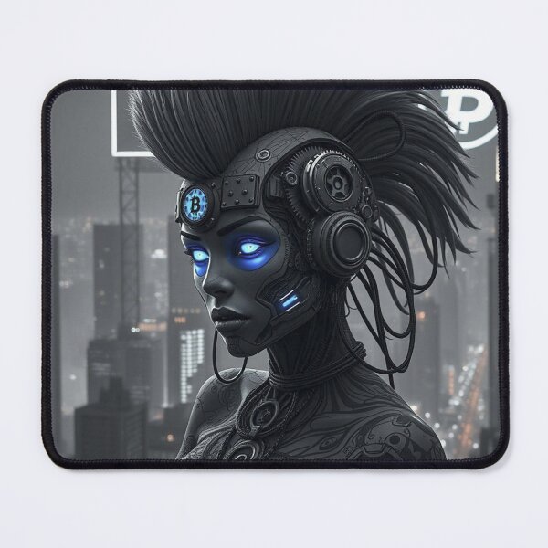 Item preview, Bitcoin Tribal Guardian – Crypto Power Awakening Artwork designed and sold by Benito Del Ray.
