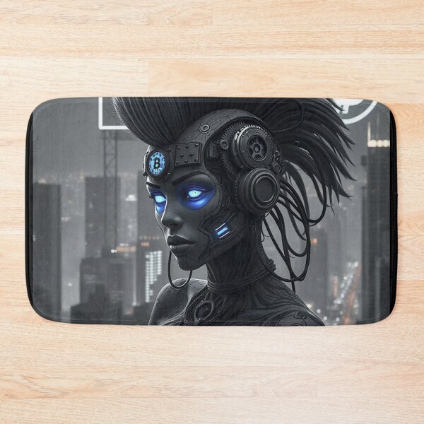 Item preview, Bitcoin Tribal Guardian – Crypto Power Awakening Artwork designed and sold by Benito Del Ray.
