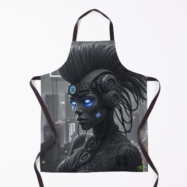 Item preview, Bitcoin Tribal Guardian – Crypto Power Awakening Artwork designed and sold by Benito Del Ray.