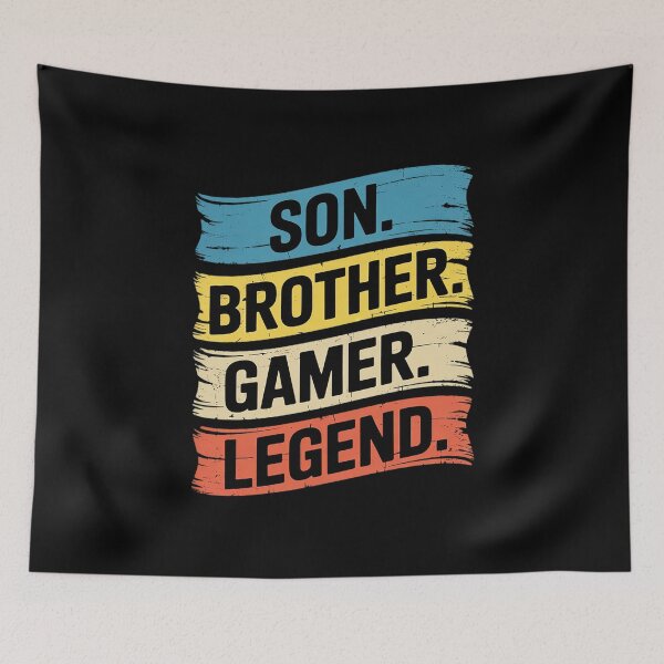 Item preview, Son Brother Gamer Legend Gaming For Boys Gamer  designed and sold by BeetleMalon.