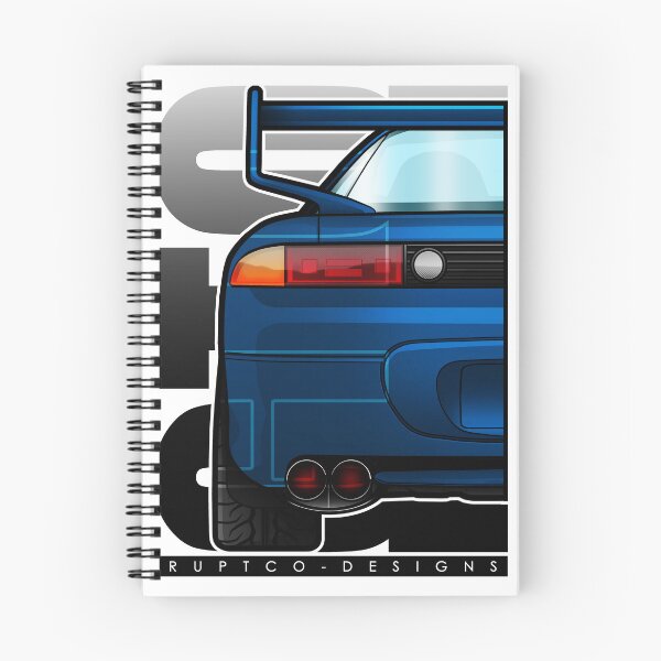 Aperçu de l'œuvre GTO 3000GT MK3 Bleu - bloc-notes créée et vendue par Ruptco-Designs.